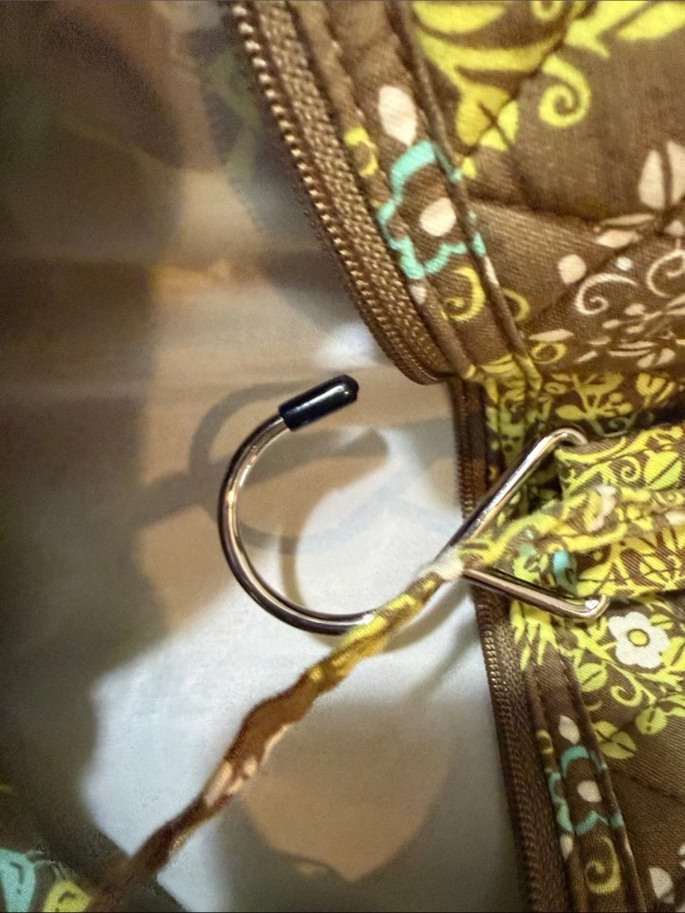 Vera Bradley Sittin' In A Tree Hanging Toiletry Bag Roll Up Travel Organizer